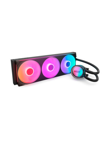 NZXT Kraken Core 360 RGB Procesador Kit de refrigeración líquida 12 cm Negro 1 pieza(s)