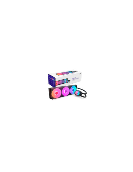 NZXT Kraken Core 360 RGB Procesador Kit de refrigeración líquida 12 cm Negro 1 pieza(s)