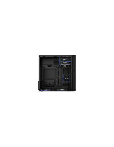 CoolBox CAJA MATX M680 USB-C 3.2 GEN1 FTE.BASIC500 500W