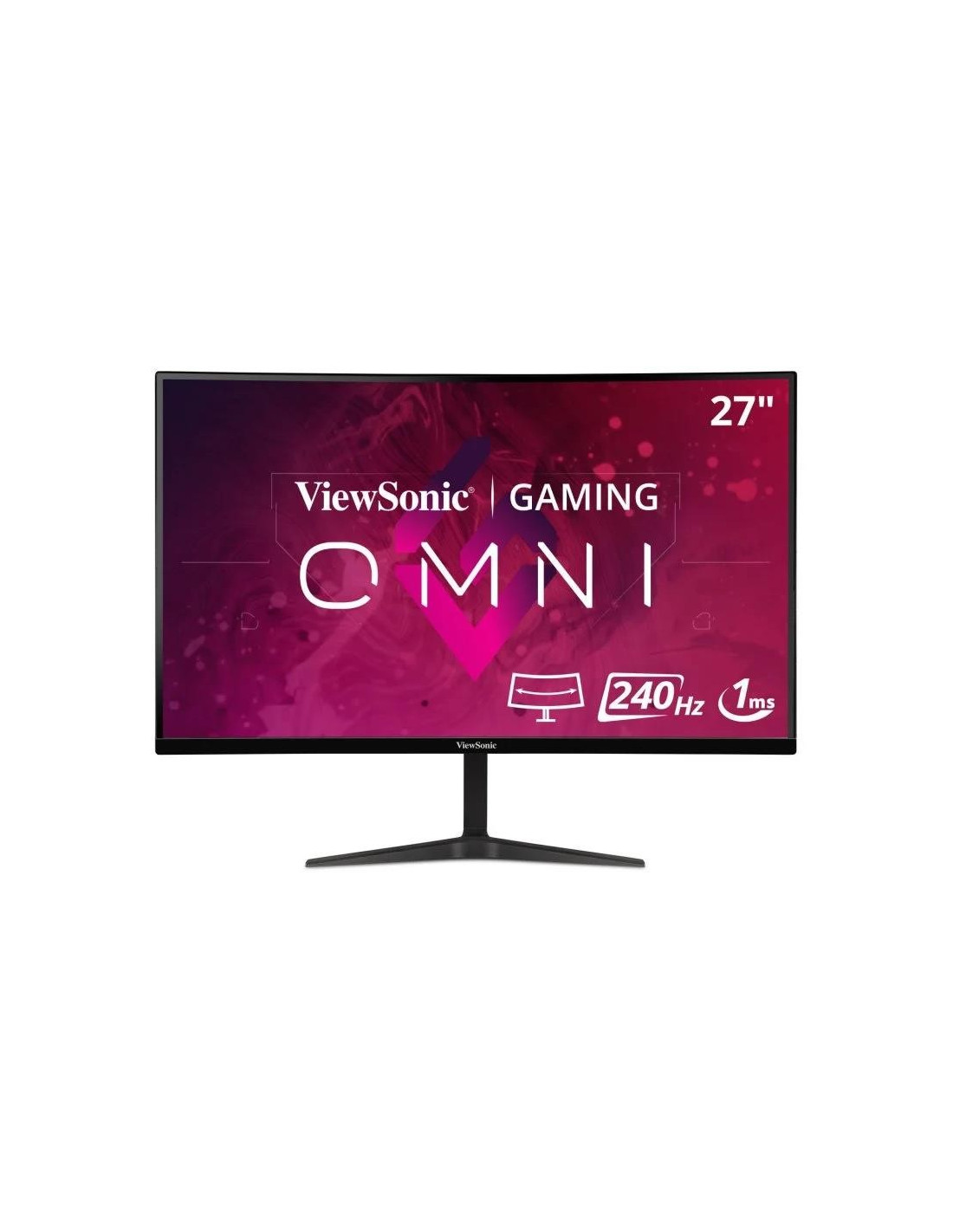 MONITOR GAMING VIEWSONIC 27 240HZ CURVO MULTIM HDMI DP 3YR GAR