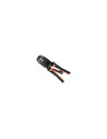 CRIMPADORA NANOCABLE METALICA RJ10/RJ11/RJ12/RJ45 NEGRO 10.31.0102