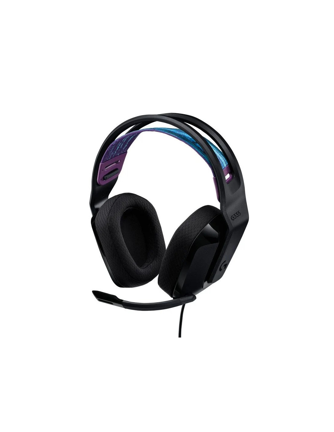 AURICULARES + MICROFONO LOGITECH GAMING G335 JACK 3.5MM BLACK/BLUE