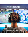 AURICULARES + MICROFONO GAMING LOGITECH G435 BLUETOOTH LIGHTSPEED BLACK