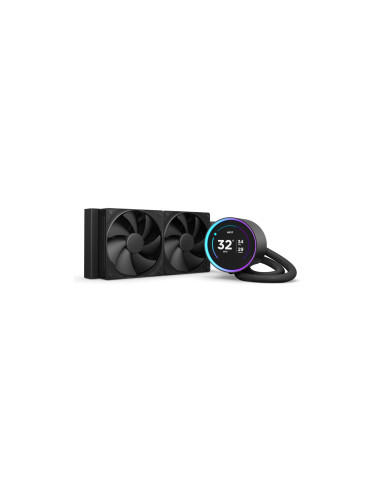 NZXT Kraken Elite 240 Procesador Sistema de refrigeración líquida todo en uno 12 cm Negro 1 pieza(s)