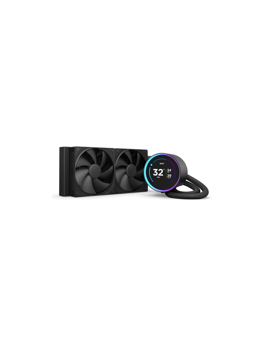 NZXT Kraken Elite 240 Procesador Sistema de refrigeración líquida todo en uno 12 cm Negro 1 pieza(s)