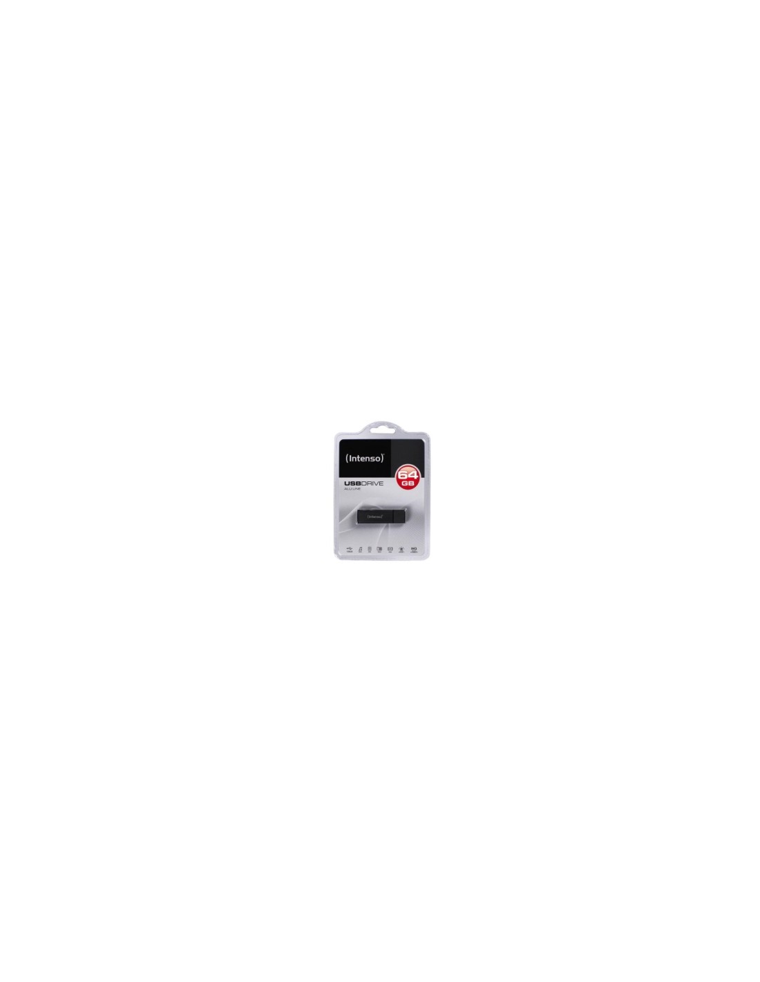 LAPIZ USB ALU LINE 64GB A INTENSO ANTRACITA 3521491