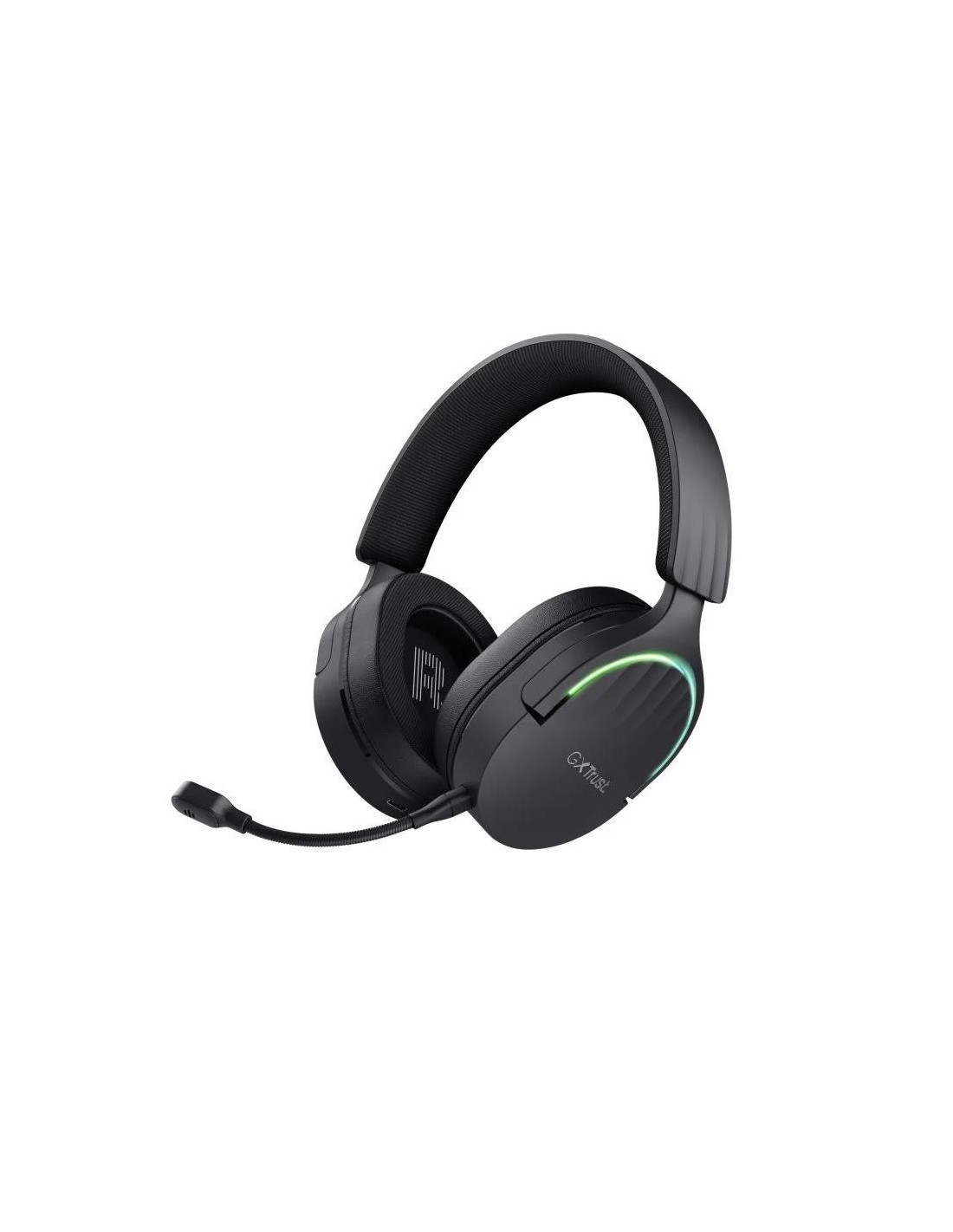 AURICULARES + MICROFONO TRUST GAMING RGB GXT 491 FAYZO HEADSET WIRELESS