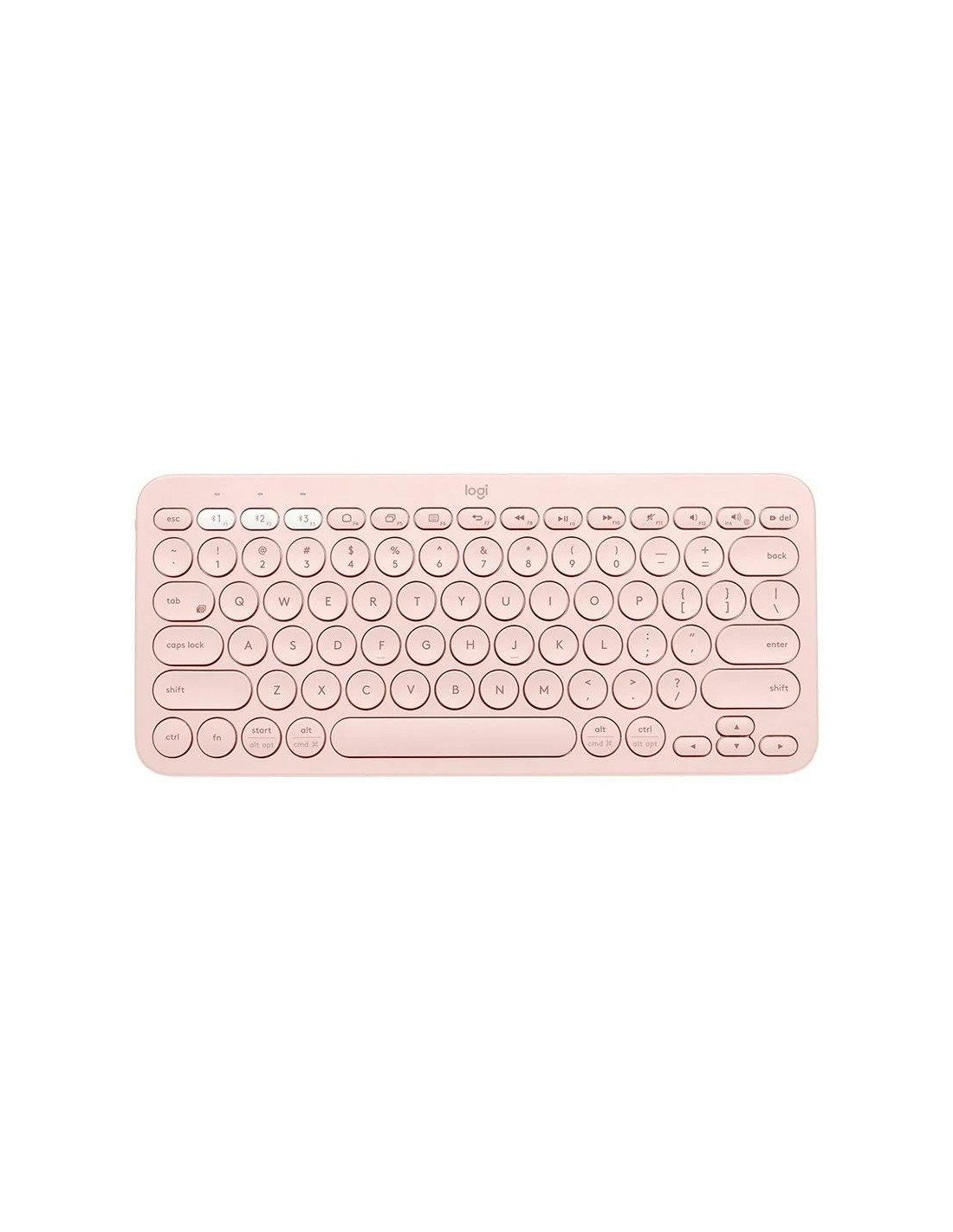 TECLADO LOGITECH K380 TKL BLUETOOTH MULTI-DEVICE ROSE