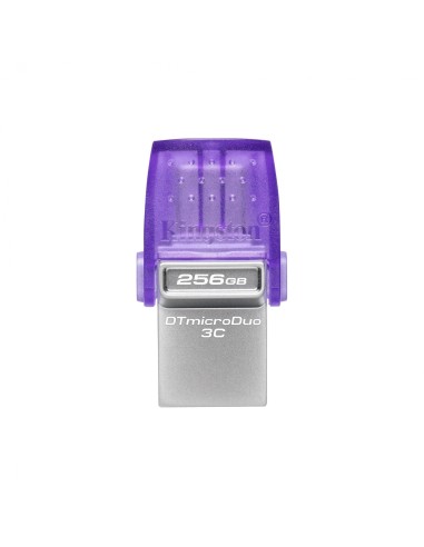 Kingston Technology DataTraveler 256GB microDuo 3C 200MB/s dual USB-A