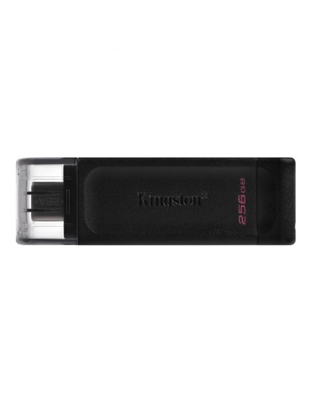 Kingston Technology 70 unidad flash USB 256 GB USB Tipo C 3.2 Gen 1 (3.1 Gen 1) Negro