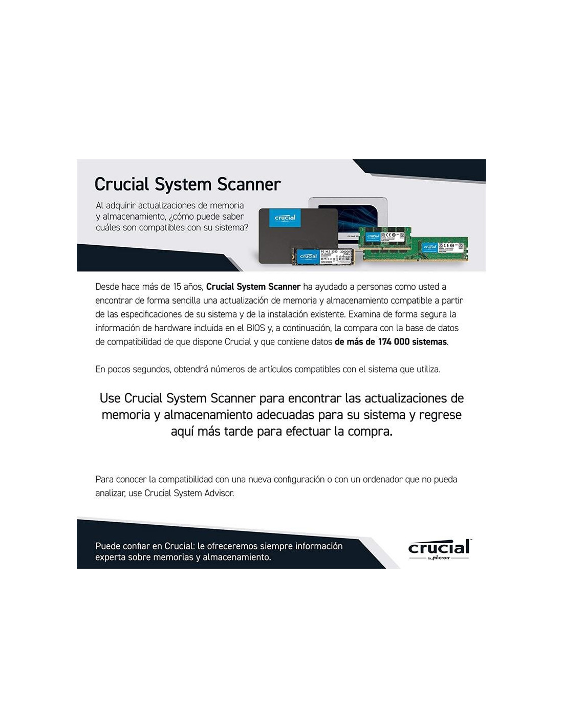 DISCO DURO SSD CRUCIAL 2TB BX500