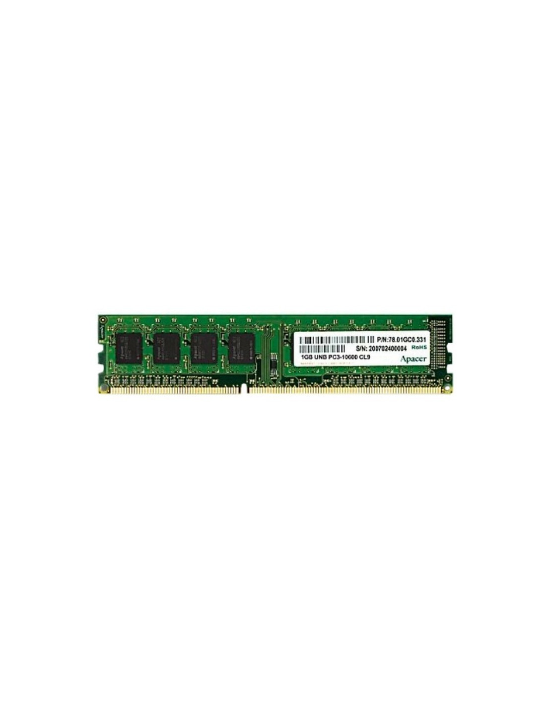 MEMORIA RAM 8GB APACER DDR3 1600MHZ