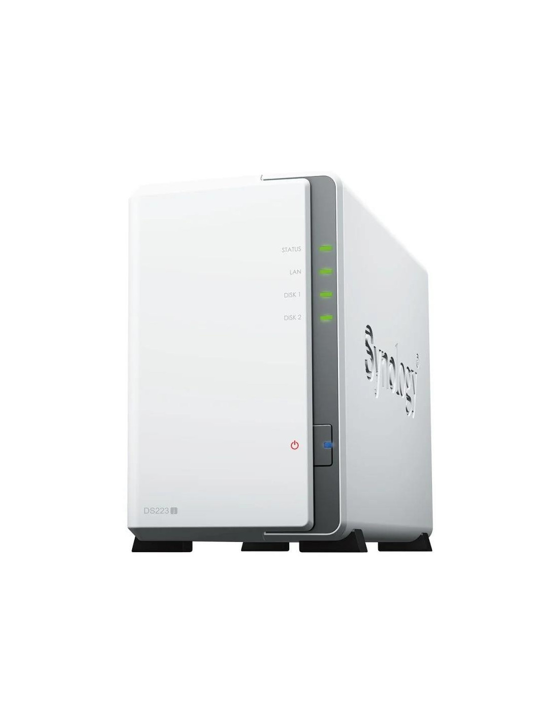 UNIDAD NAS SYNOLOGY 2 HDD/SSD DISKSTATION CPU 1.7GHZ 4 NUCLEOS WHITE