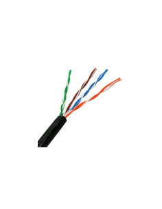Nanocable Cable Red RJ45 Cat.5e UTP Rigido AWG24 Exterior, 100 M