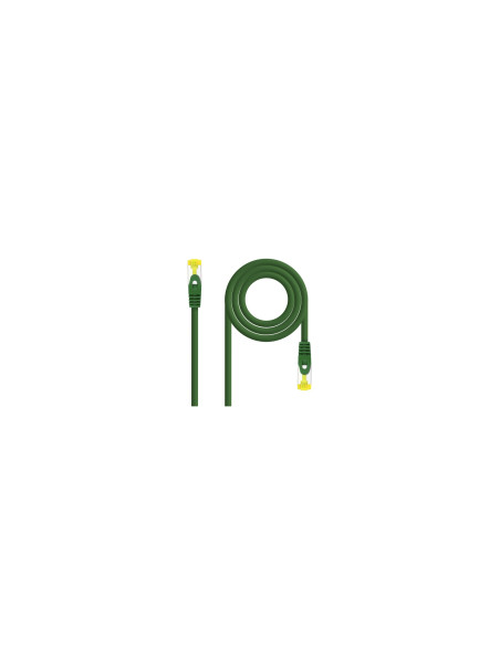 Nanocable Cable de red latiguillo RJ45 LSZH Cat.6A SFTP AWG26, Verde,