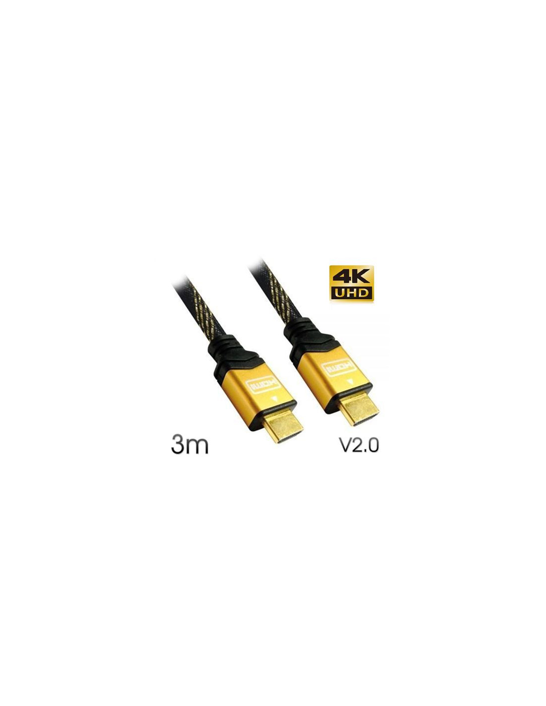 CABLE HDMI 3 METROS V2.0 4K CROMAD