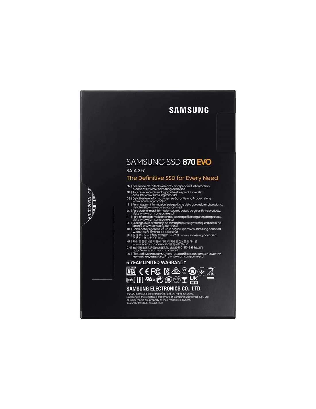 DISCO DURO SSD SAMSUNG 1TB 870 EVO