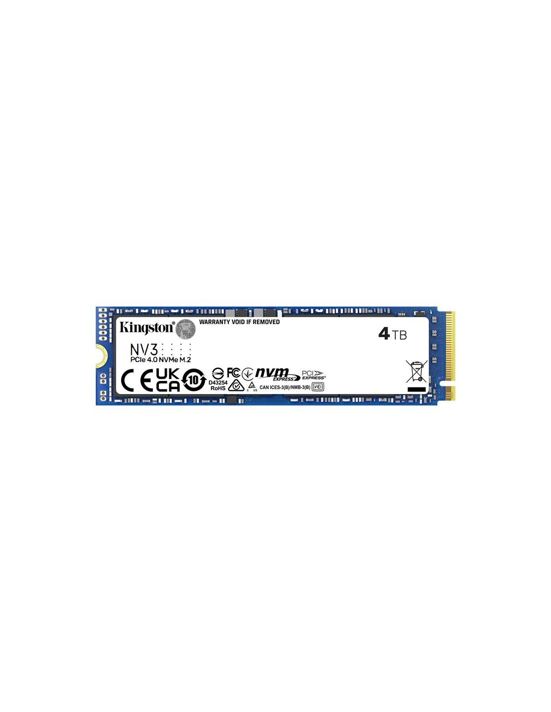 DISCO DURO SSD KINGSTON NV3 4TB M2 NVME PCIE 4.0 M.2 2280