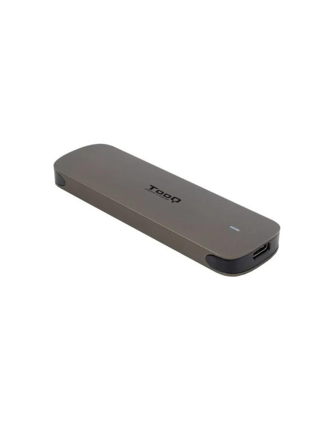 CAJA EXTERNA TOOQ ALUMINIO SSD M.2 CCS USB 3.1 BROWN
