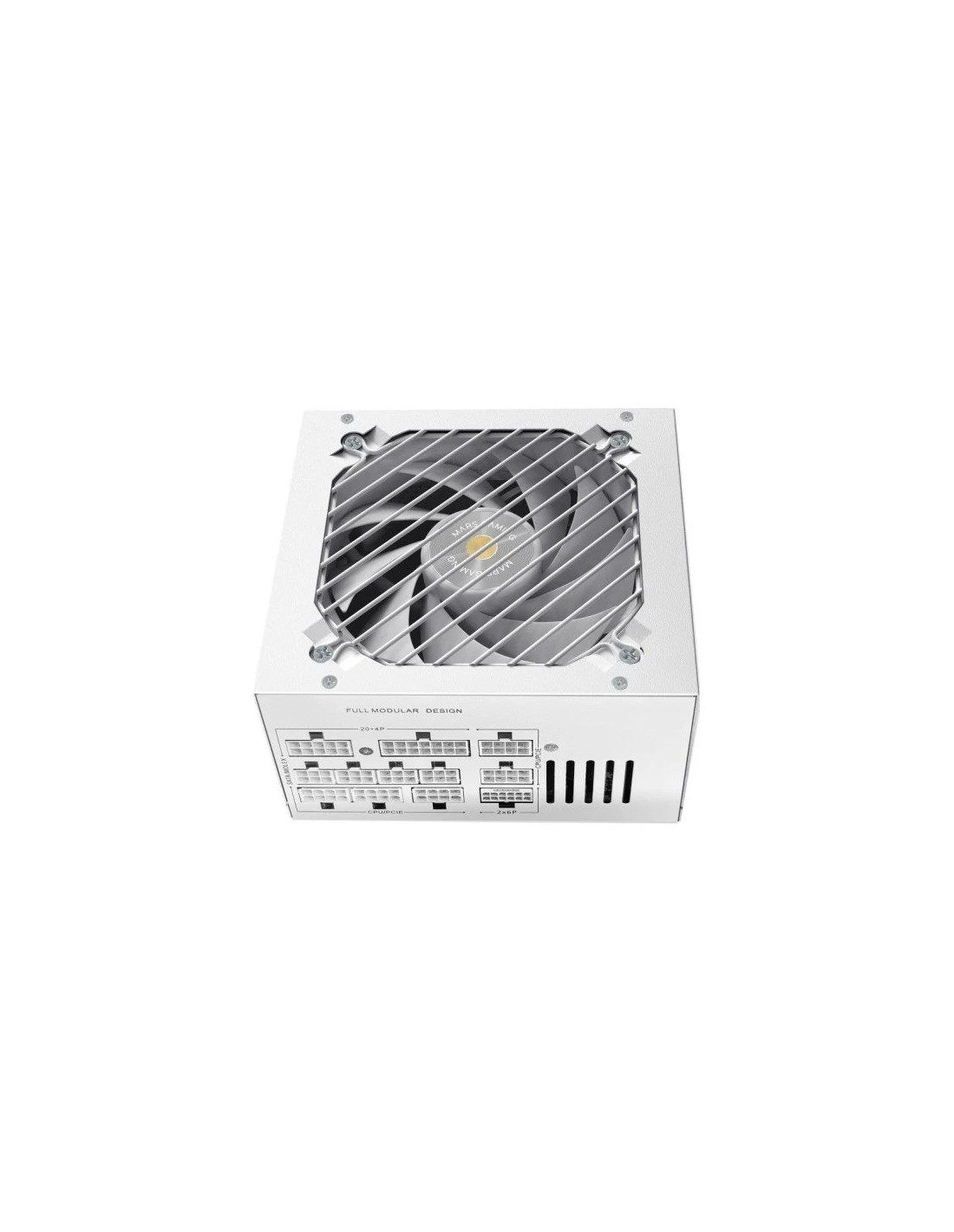 FUENTE DE ALIMENTACION MARS GAMING MBP 1000W 80+ GOLD MODULAR WHITE