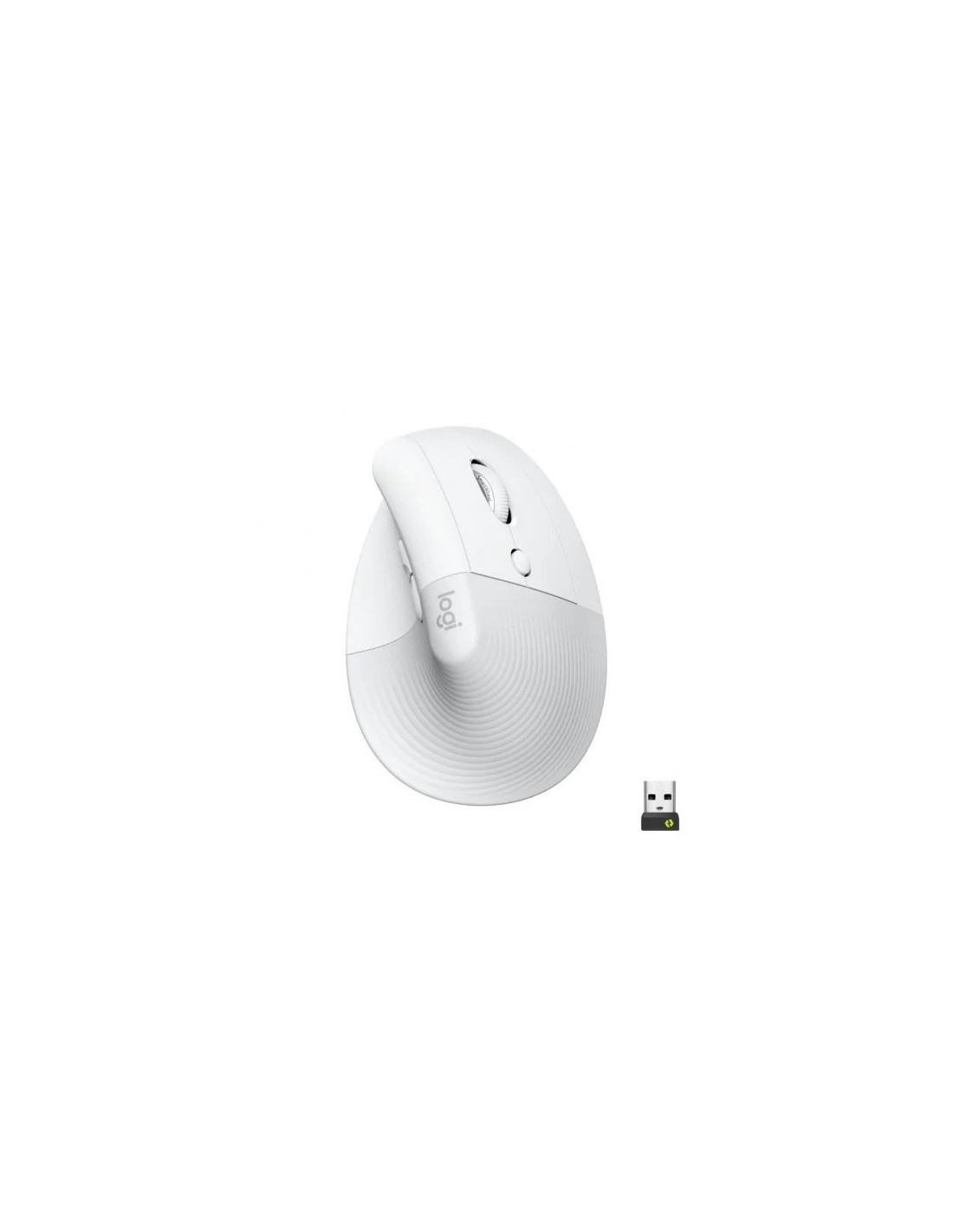 RATON LOGITECH LIFT VERTICAL WIRELESS ERGONOMIC 4000DPI 6 BOTONES WHITE