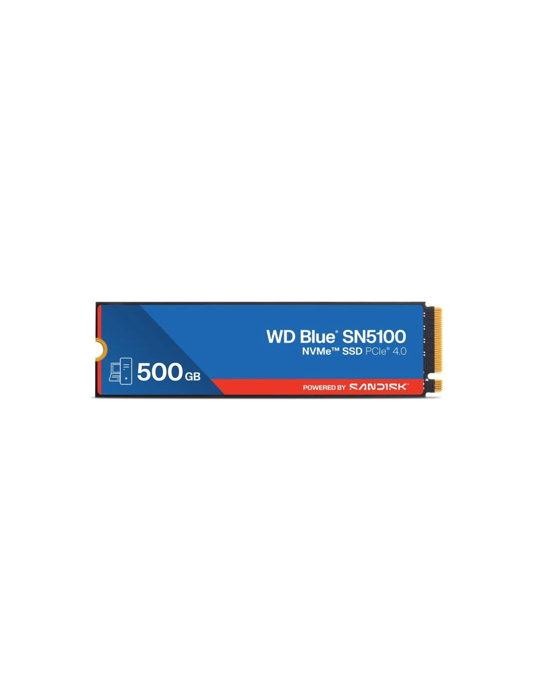 DISCO DURO SSD WESTERN DIGITAL BLUE 500GB M2 NVME PCIE GEN4 SN5100 M.2 2280