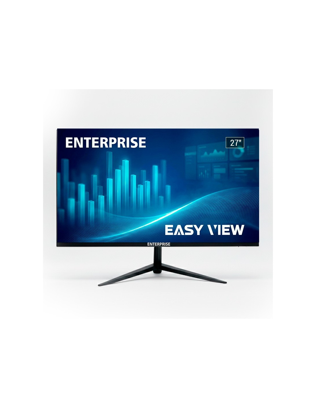 MONITOR ENTERPRISE EASY-VIEW 27 FULL-HD 100HZ VGA + HDMI VESA ULTRA THIN BORDER FREE 3YR GAR
