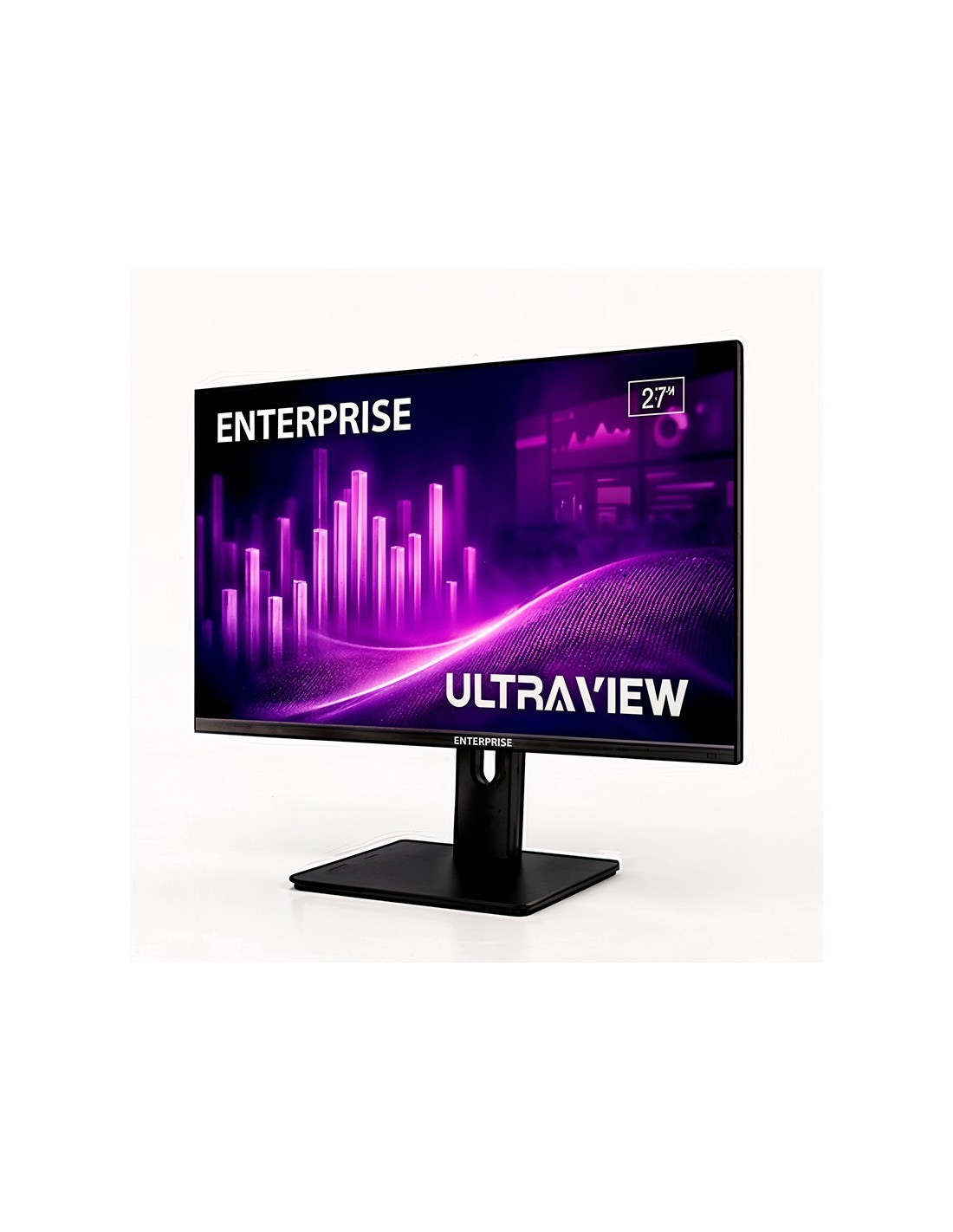 MONITOR ENTERPRISE ULTRA-VIEW 27 IPS QHD 2K 120HZ USB + HDMI + DISPLAYPORT ERGONOMICO MULTIMEDIA VESA 3YR GAR