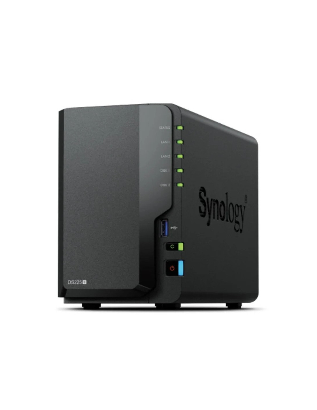 UNIDAD NAS SYNOLOGY DISKSTATION DS225+ 2 BAHIAS 3.5/2.5 2GB DDR4
