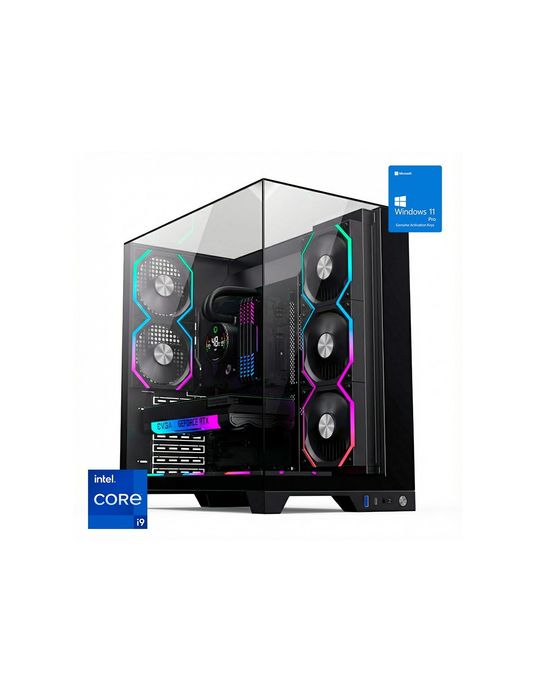 ORDENADOR GAMING INFINITY PRO RGB I9 14900K/32GB/SSD1TB NVME/WIFI/R.LIQ/800W/W11PRO