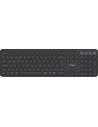 TECLADO TRUST VAIYA RECARGABLE WIRELESS BLUETOOTH BLACK