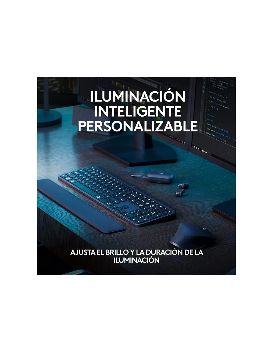 TECLADO LOGITECH MX KEYS S BLUETOOTH WIRELESS GRAFITO