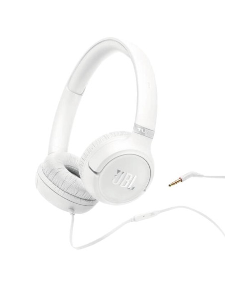 JBL Tune 530 Auriculares Alámbrico Diadema Música/uso diario Blanco