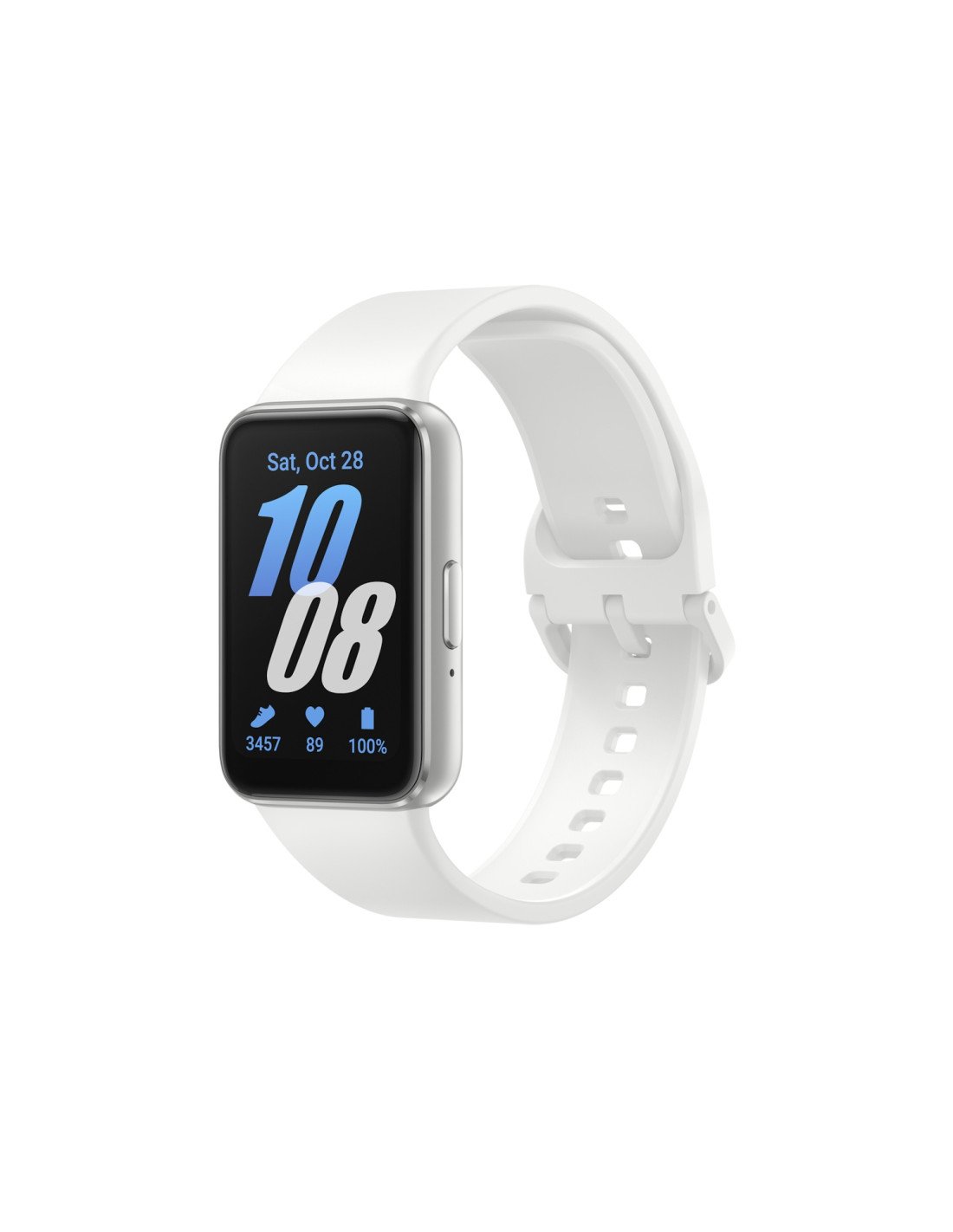 Samsung Galaxy Fit3 4,06 cm (1.6") AMOLED 40 mm Digital 256 x 402 Pixeles Pantalla táctil Plata