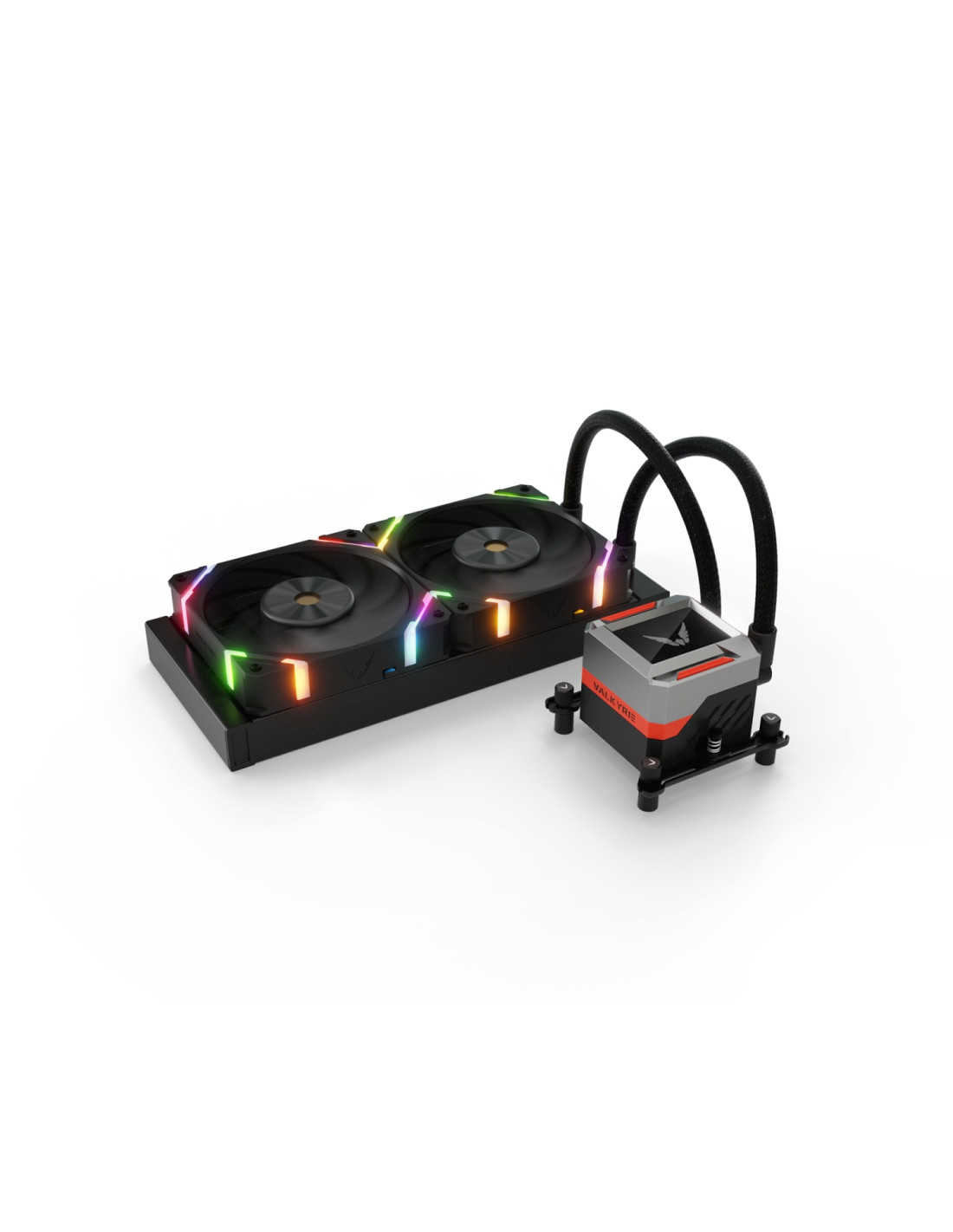 Valkyrie VK-AIOSY240B sistema de refrigeración para ordenador Procesador Sistema de refrigeración líquida todo en uno Negro