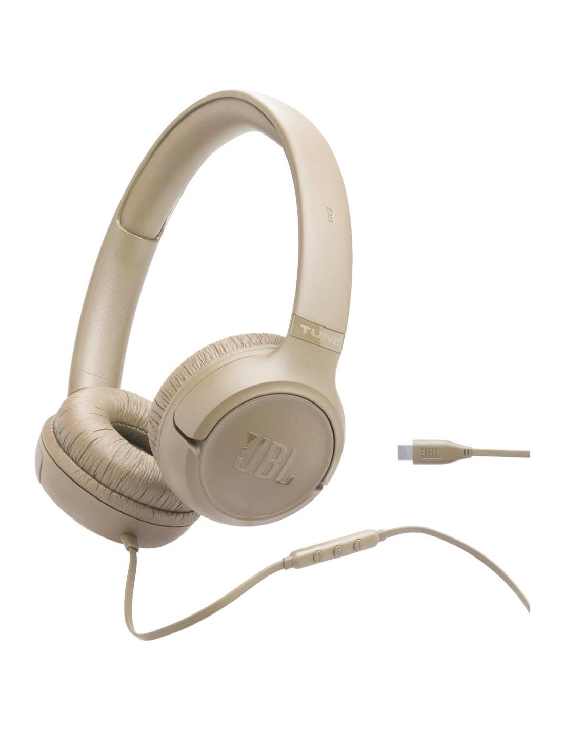 Jbl Tune 530C Auricular con Cable USB-C Beige