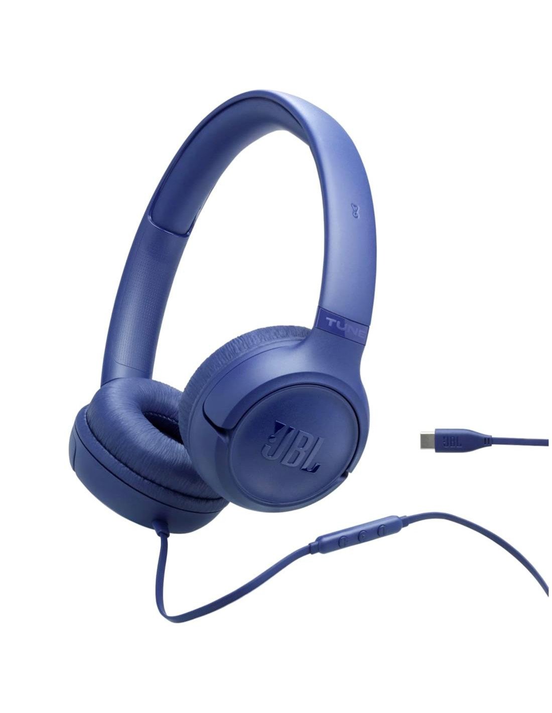 Jbl Tune 530C Auricular con Cable USB-C Blue