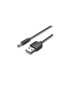 Vention Cable Conversor USB CEXBF/ USB Macho - Jack 3.5 Macho/ 1m/ Negro