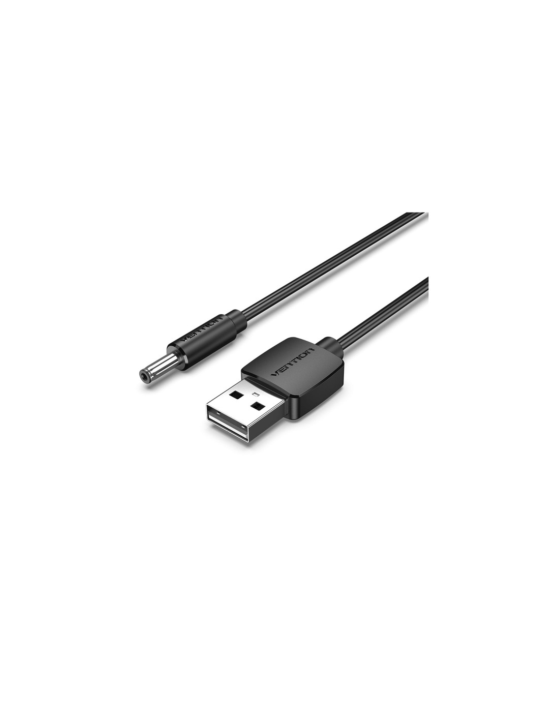 Vention Cable Conversor USB CEXBF/ USB Macho - Jack 3.5 Macho/ 1m/ Negro