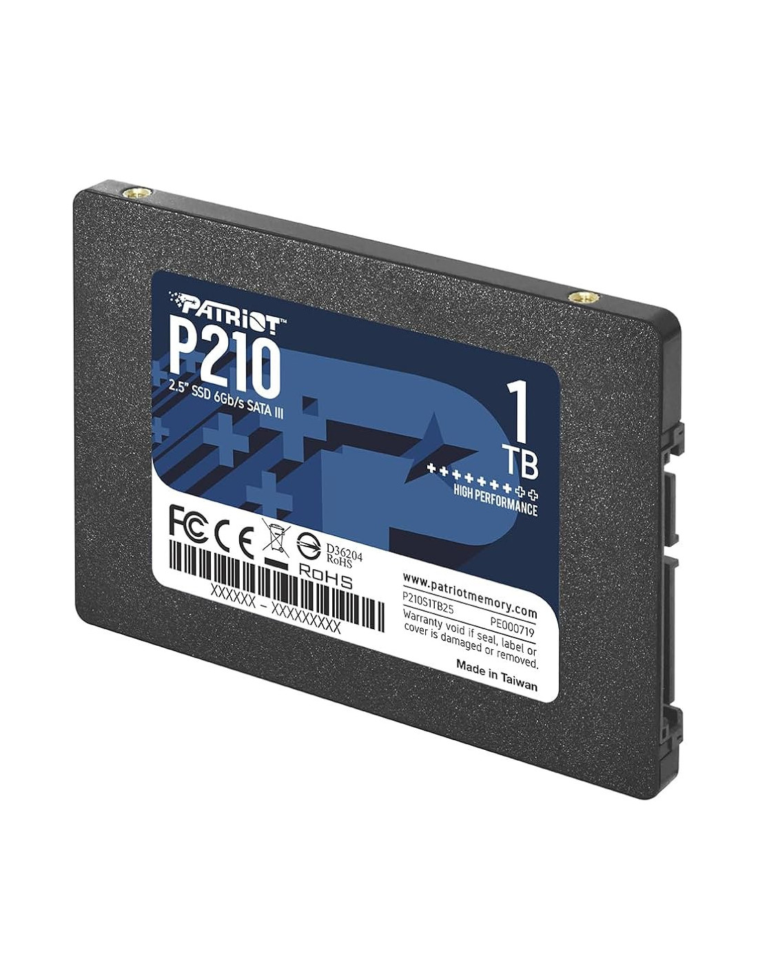 DISCO SSD 1TB 2.5" PATRIOT P210