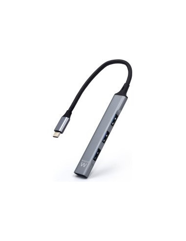 Nanocable Hub USB-C 5 en 1, Conversor USB-C 3.1 a 3xUSB-A 3.0 + USB-C