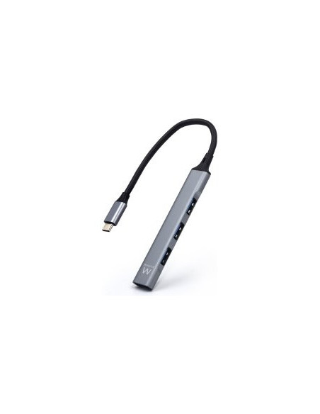 HUB USB-C 3 X USB- A + USB-C CARGA + HDMI GRIS 18CM