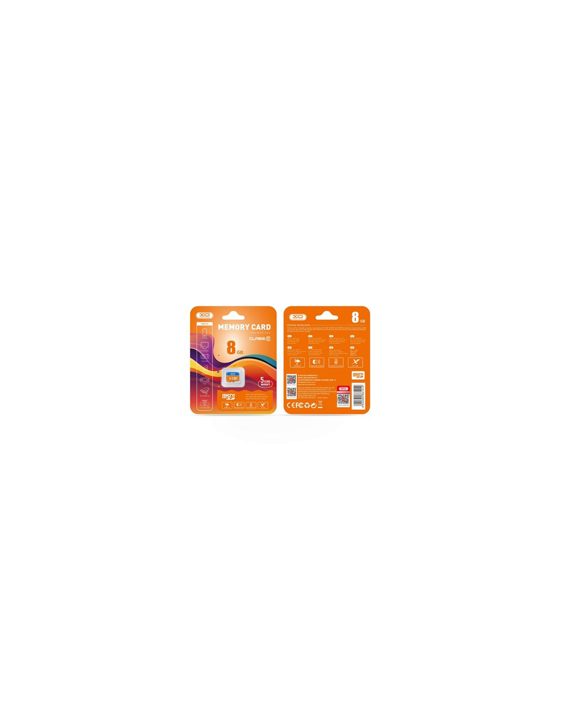 TARJETA MEMORIA MICRO SD 8GB CLASE 10 XO