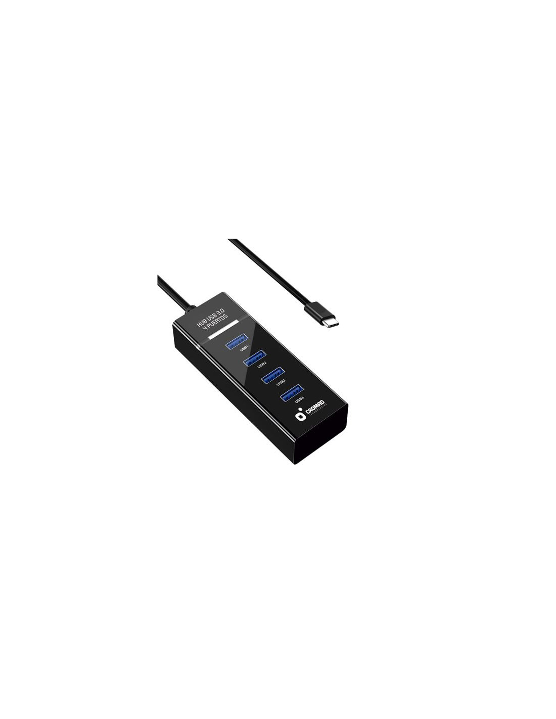 HUB TIPO C USB 3.0 4 PUERTOS CROMAD