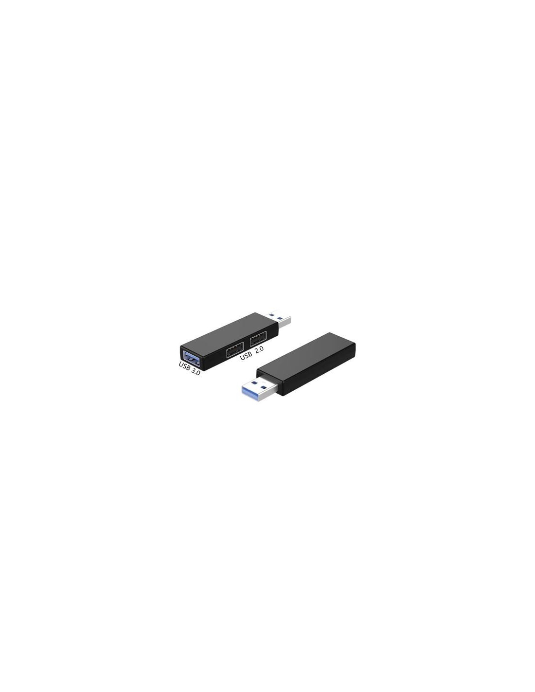HUB USB 3 PUERTOS | 2 X USB 2.0 | 1 X USB 3.0 CROMAD