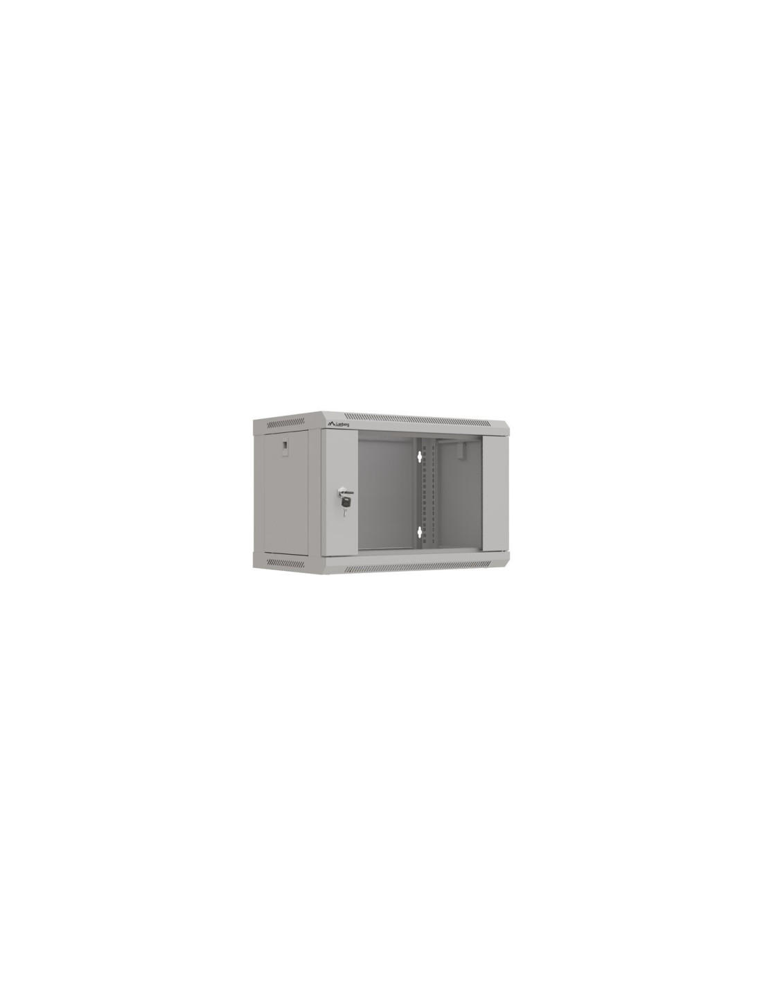 Lanberg WF03-5306-10S armario rack 6U Bastidor de pared Gris
