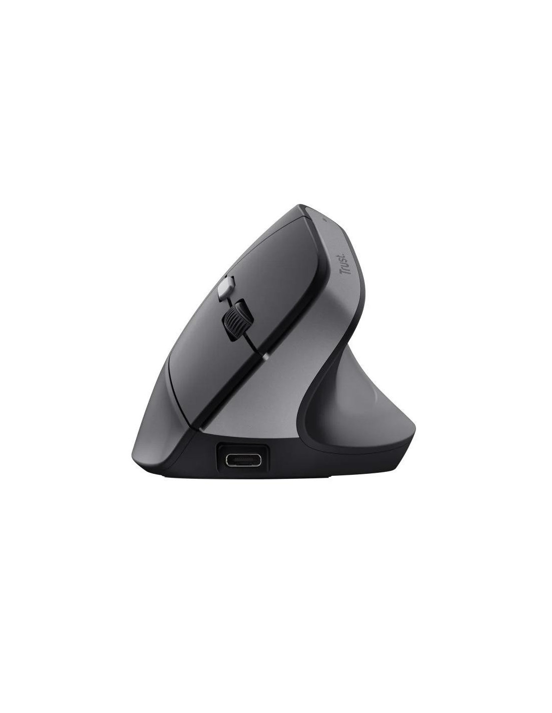 RATON TRUST BAYO II ERGONOMICO ECO 2400 DPI WIRELESS RECARGABLE BLACK