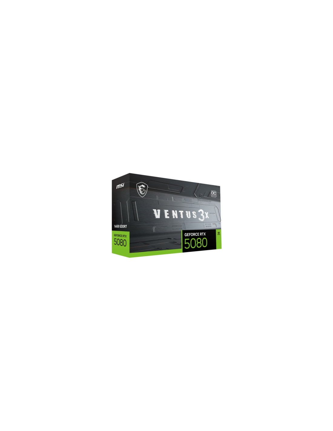 MSI VENTUS GeForce RTX5080 16G 3X OC NVIDIA GeForce RTX 5080 16 GB GDDR7
