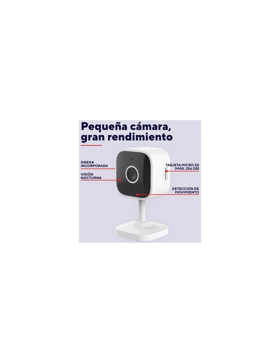 CAMARA IP TRUST IPCAM-2900 WIFI 2K INTERIOR WHITE