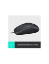 RATON LOGITECH M100 USB 1000DPI BLACK